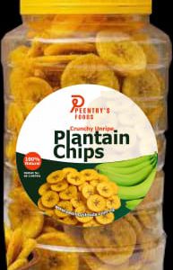 Crunchy Unripe Plantain Chips